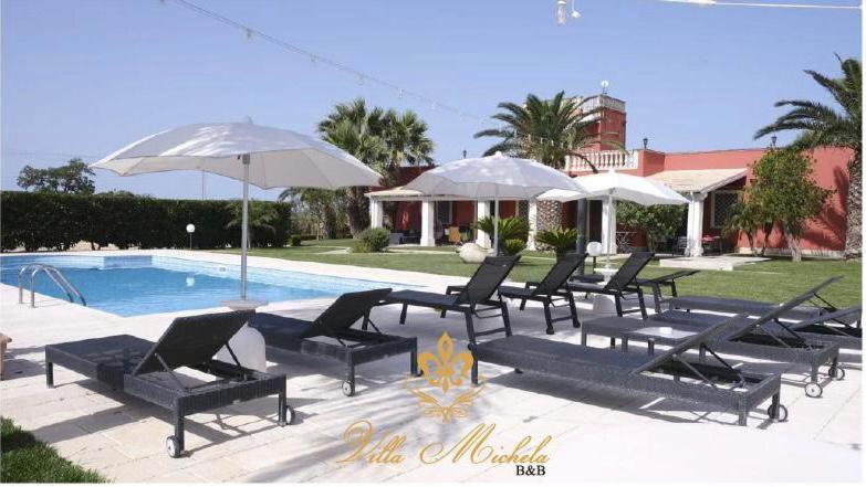 Bed&Breakfast Villa Michela Alezio Exterior foto